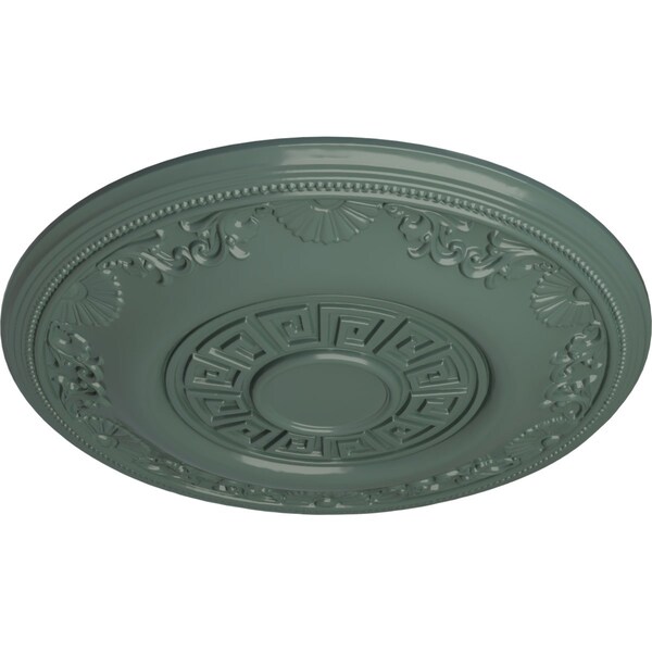 Nestor Ceiling Medallion (Fits Canopies Up To 5), Hand-Painted Cloud Burst, 25 7/8OD X 2 1/4P